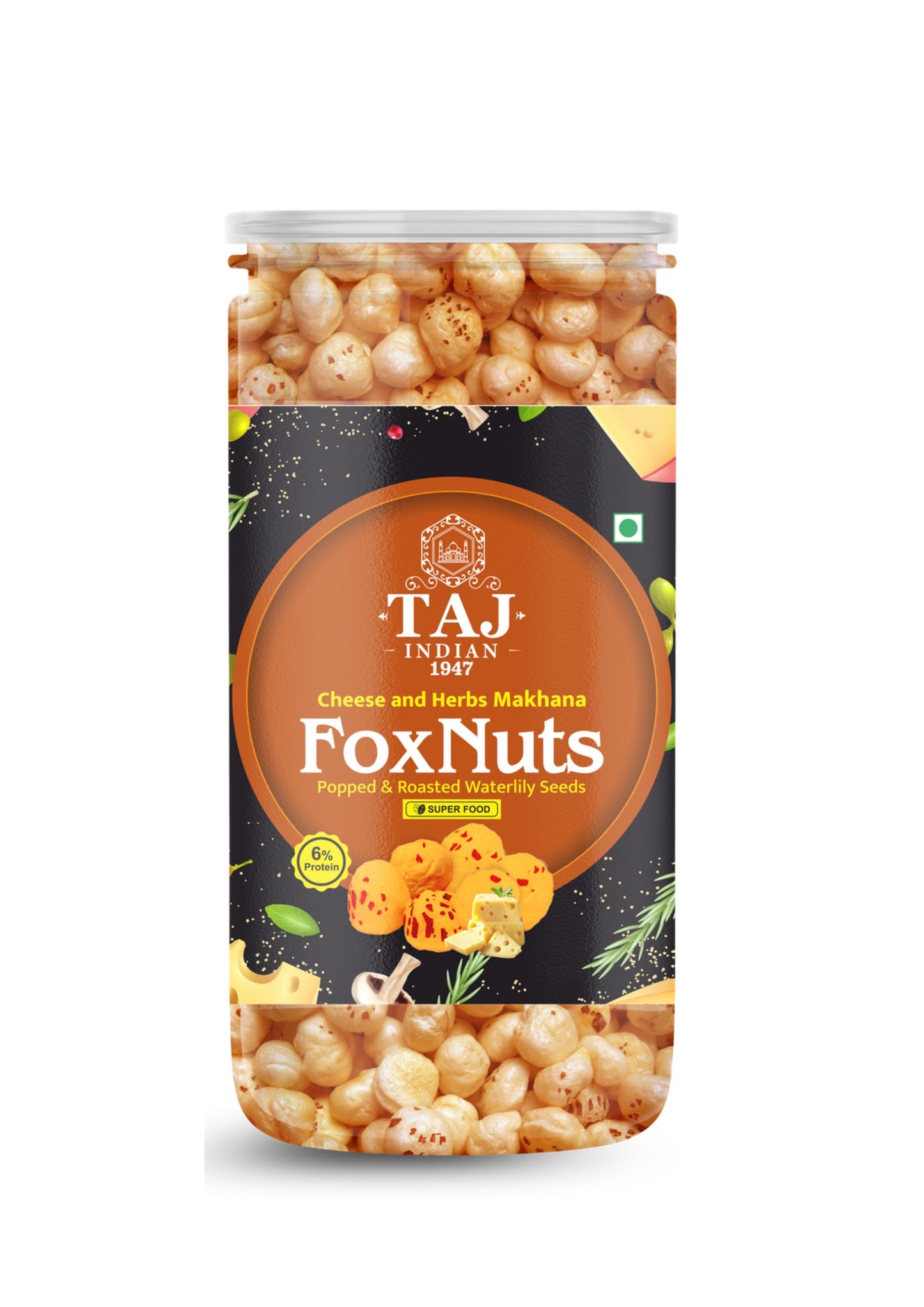 Cheese and Herbs Makhana(Fox Nuts)