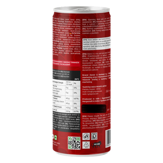 Sparkling Litchi Drink