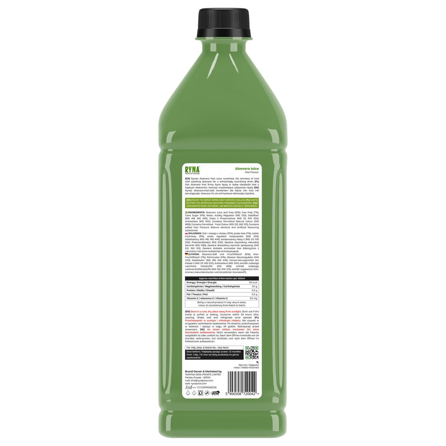 Aloevera Kiwi Juice 1L