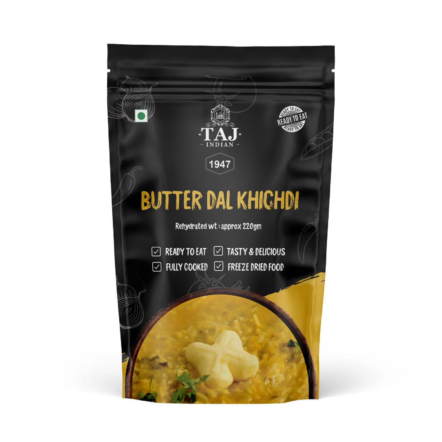 Butter Dal Khichdi